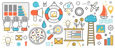 Bilim biyoteknoloji, soyut bilimsel yöntemler, analiz ve sonuç sunumu