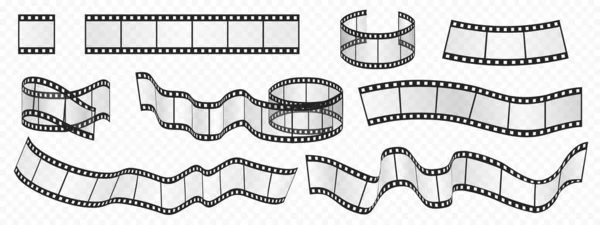 Film Film Bande Set Collection — Image vectorielle