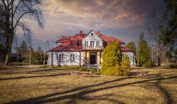 폴란드 시골에서 물레방아 역사적 — 스톡 사진