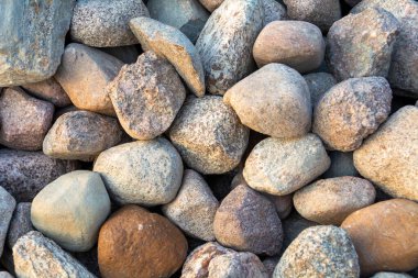 Doğal bir arkaplan olarak alan taşları.