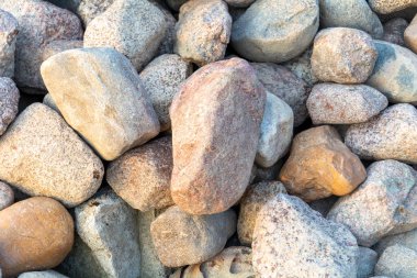 Doğal bir arkaplan olarak alan taşları.