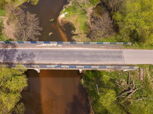 Road Bridge Small River — Foto de Stock