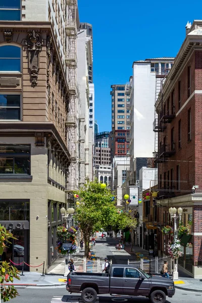 San Francisco Californië Typische Stadsarchitectuur — Stockfoto