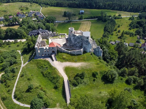 Ruines Château Rabsztyn Pologne — Photo