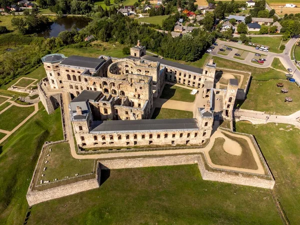Krzyztopor Castle Ujazd Ruin Full Magic Mystery Lost Fields Hills — Stok fotoğraf