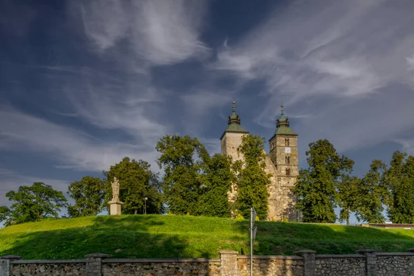 Collegiate Church Martin Opatw Poland — стоковое фото