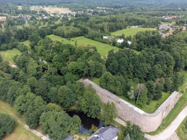 Remains of the Blast Furnace Plant in Bobrza, Poland.