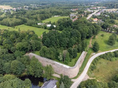 Remains of the Blast Furnace Plant in Bobrza, Poland.