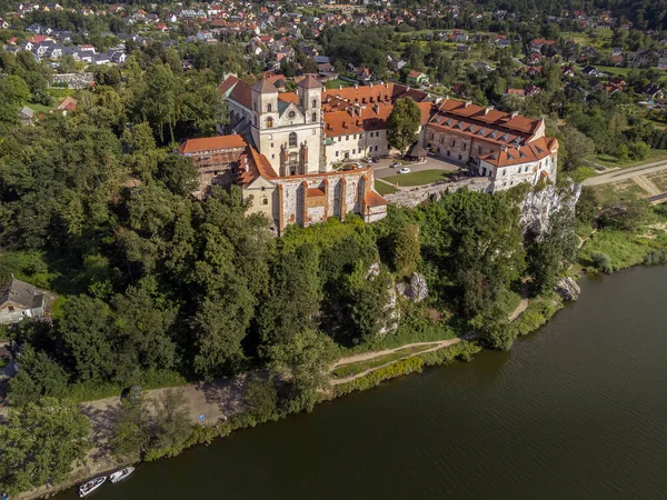 Historic Buildings Benedictine Abbey Tyniec Krakow Poland — Stockfoto