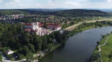Historic buildings of the Benedictine Abbey in Tyniec, Krakow, Poland.