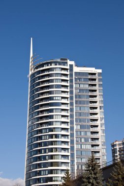 Gökdelen mimarisi. İş merkezi. emlak.