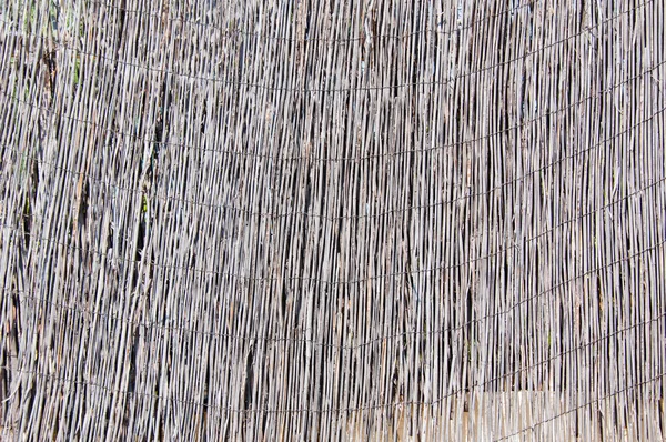 Abstract Architectural Detail Natural Thatch Fence Thatched Texture Used Background — Foto de Stock