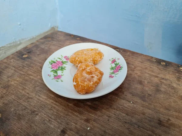Типова Індонезійська Їжа Коричневого Кольору Називається Гетас — стокове фото
