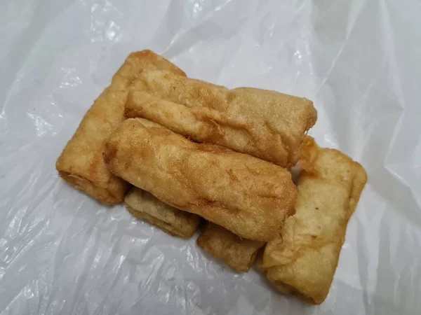 Snacks Indonesia Made Flour Other Ingredients Called Risoles Which Contain — Stok Foto