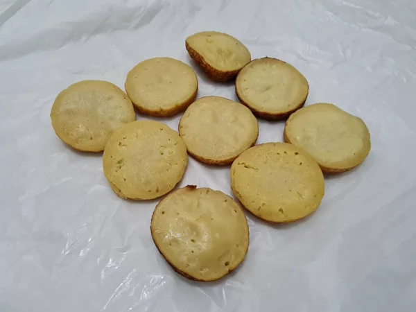Snacks Indonesia Made Flour Other Ingredients Called Kue Lumpur — Stok Foto