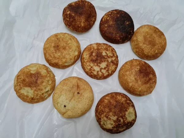 Snacks Indonesia Made Flour Other Ingredients Called Kue Lumpur — Photo