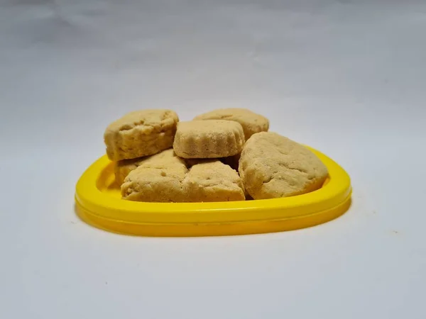 Sweet Tasting Snack Called Sago Made Flour Other Ingredients Brown — Zdjęcie stockowe