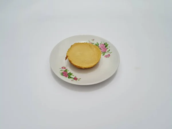 Mud Cake Isolated White — Stok fotoğraf