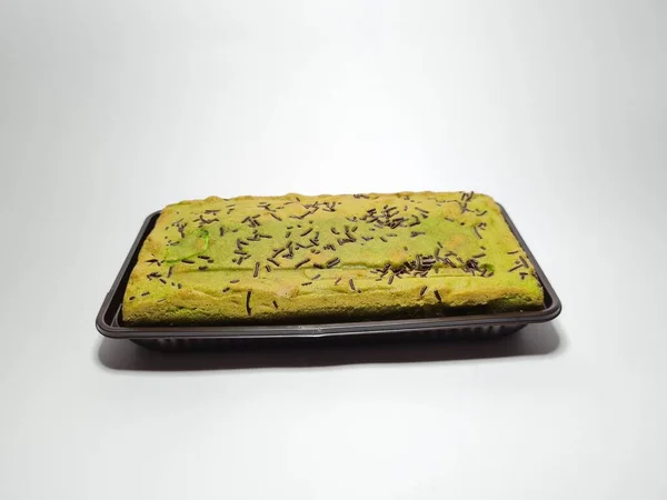 Pão Com Sabor Pandeão Polvilhado Com Chocolate — Fotografia de Stock