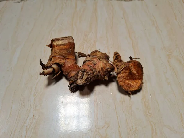 Brown Red Kitchen Spice Called Galangal — Foto de Stock