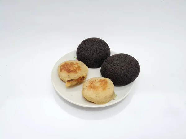 Snack Tipici Indonesiani Central Java Yogyakarta Chiamato Wingko Babat Brownies — Foto Stock