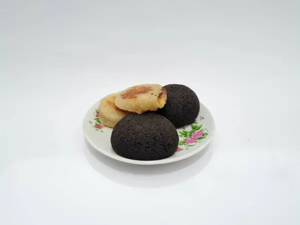 Typical Indonesian Snacks Central Java Yogyakarta Named Wingko Babat Brownies — Stok Foto