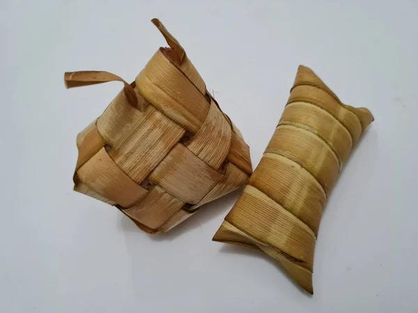 Alimentos Indonésia Chamado Ketupat Lepet — Fotografia de Stock
