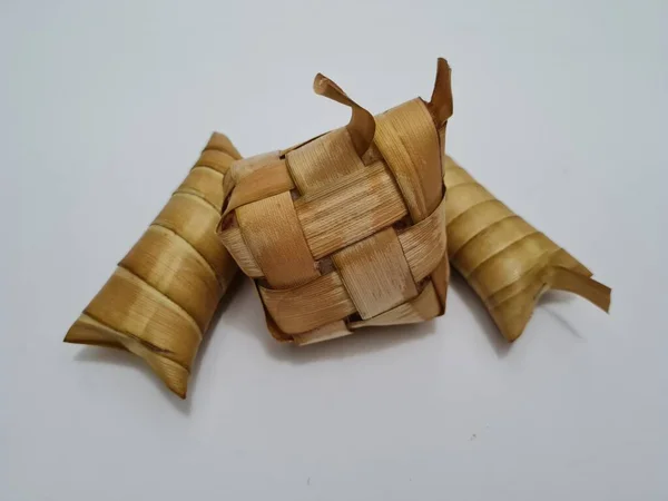 Food Indonesia Called Ketupat Lepet — стоковое фото