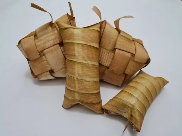 Cibo Dall Indonesia Chiamato Ketupat Lepet — Foto Stock