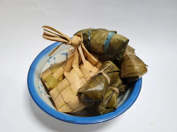 Food Indonesia Called Ketupat Lepet Container —  Fotos de Stock