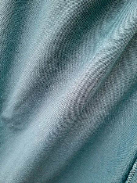 Abstraktní Modré Texturované Tkaniny Pozadí Vystavené Slunečnímu Světlu Tak Stíny — Stock fotografie