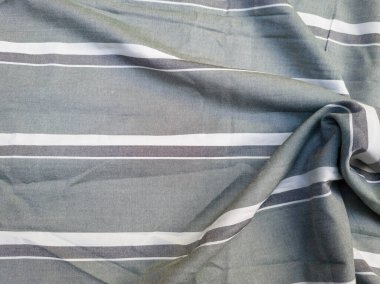 Soyut gri kumaş desenli arkaplan ve beyaz çizgiler