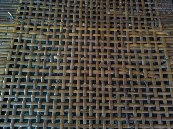 Abstrakcyjne Tło Teksturowane Krzesło Wykonane Brązowego Rattanu — Zdjęcie stockowe