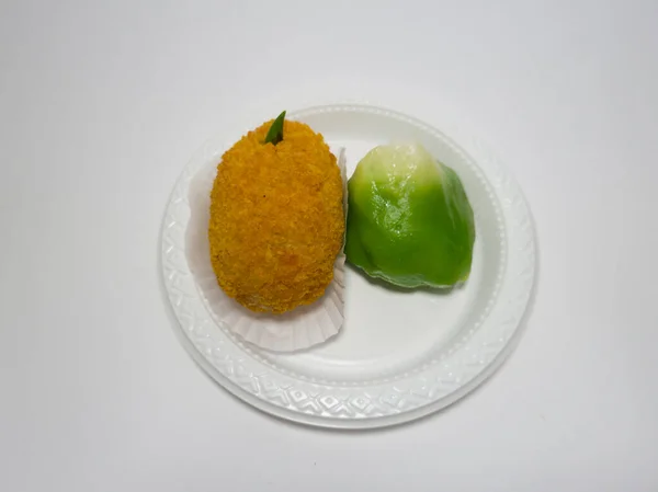 Typische Indonesische Snacks Aus Mehl Und Anderen Zutaten Nämlich Kartoffelkroketten — Stockfoto