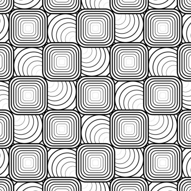 Soyut dikişsiz desen desenli arkaplan çizimi