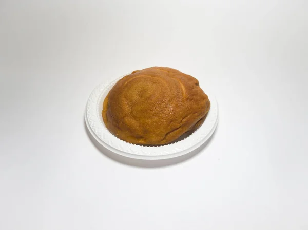 Pâinea Brună Conține Unt Dulce Ciocolată — Fotografie, imagine de stoc