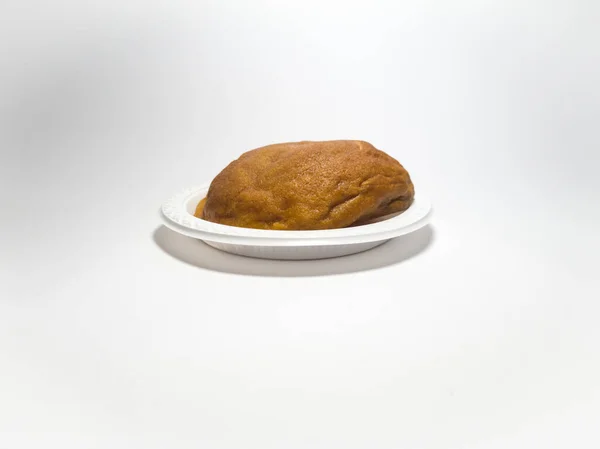 Braunes Brot Darin Enthält Süße Butter Schokolade — Stockfoto