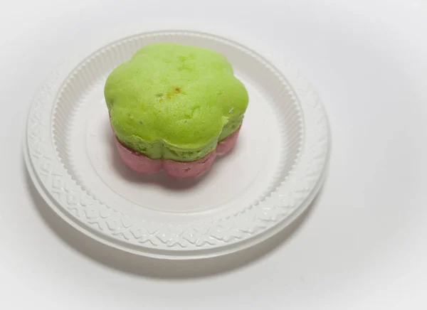 Market Snack Made Flour Other Ingredients Namely Putu Cake — Stock Photo, Image