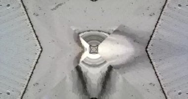 Güzel doku kaleydoskopik tasarım, soyut kaleydoskop arkaplan, eşsiz kaleydoskop animasyonu.