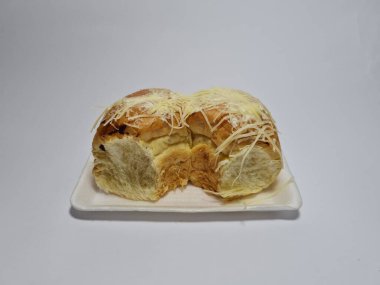 Lezzetli rendelenmiş peynirli ekmek