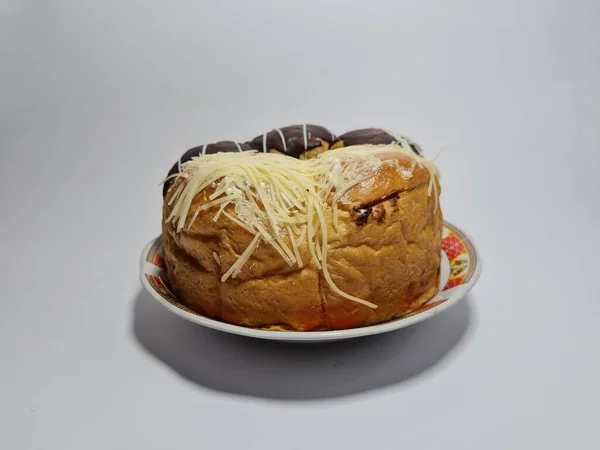 Bread Delicious Grated Cheese — 스톡 사진