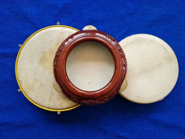 Tambourine Percussion Instrument Accompany Prophet Prayers Muslims — Photo
