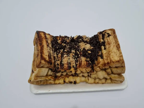 Snacks originating from the city of Bandung, Roti Bakar Bandung