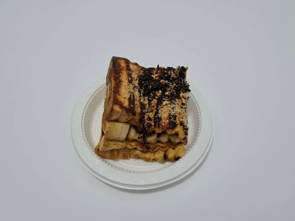 Σνακ Που Προέρχονται Από Την Πόλη Bandung Roti Bakar Bandung — Φωτογραφία Αρχείου