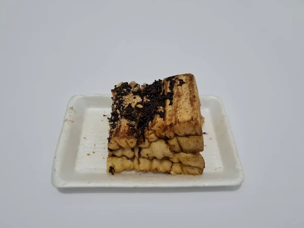 Snacks Originating City Bandung Roti Bakar Bandung — 스톡 사진