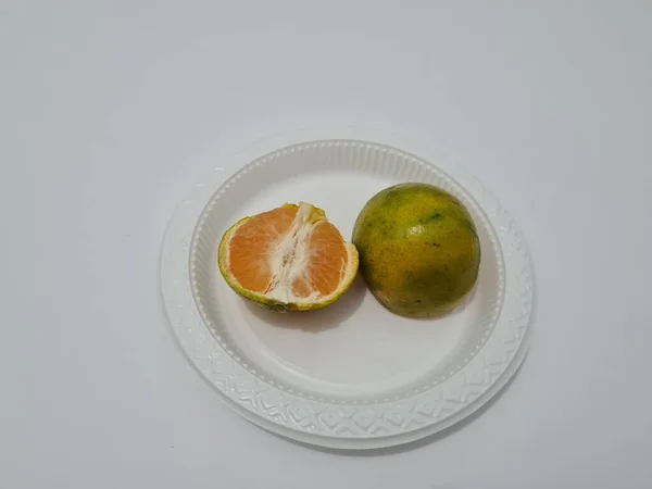 Sweet Citrus Fruit Contains Vitamin — Stock fotografie