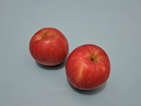 Sweet Red Fresh Apples Can Contain Vitamins Minerals Good Our — Photo