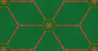 Güzel doku kaleydoskopik tasarım, soyut kaleydoskop arkaplan, eşsiz kaleydoskop animasyonu.