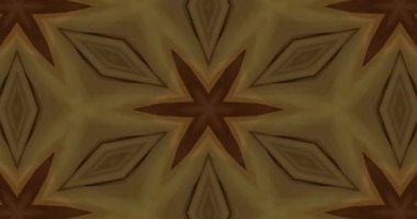 Güzel doku kaleydoskopik tasarım, soyut kaleydoskop arkaplan, eşsiz kaleydoskop animasyonu.