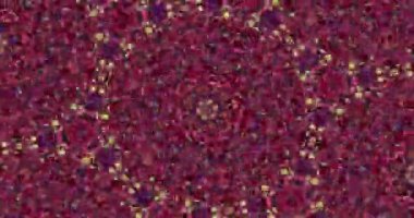 Güzel doku kaleydoskopik tasarım, soyut kaleydoskop arkaplan, eşsiz kaleydoskop animasyonu.